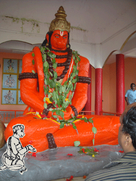 Information on miraculous hanuman Sadhanas and complete set of daily prayers hanuman upasana mantra